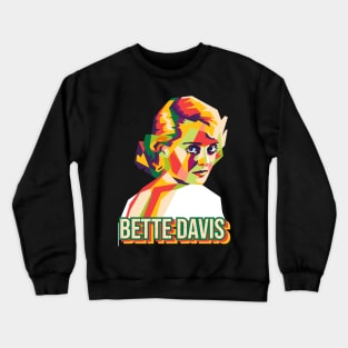 bette davis wpap Crewneck Sweatshirt